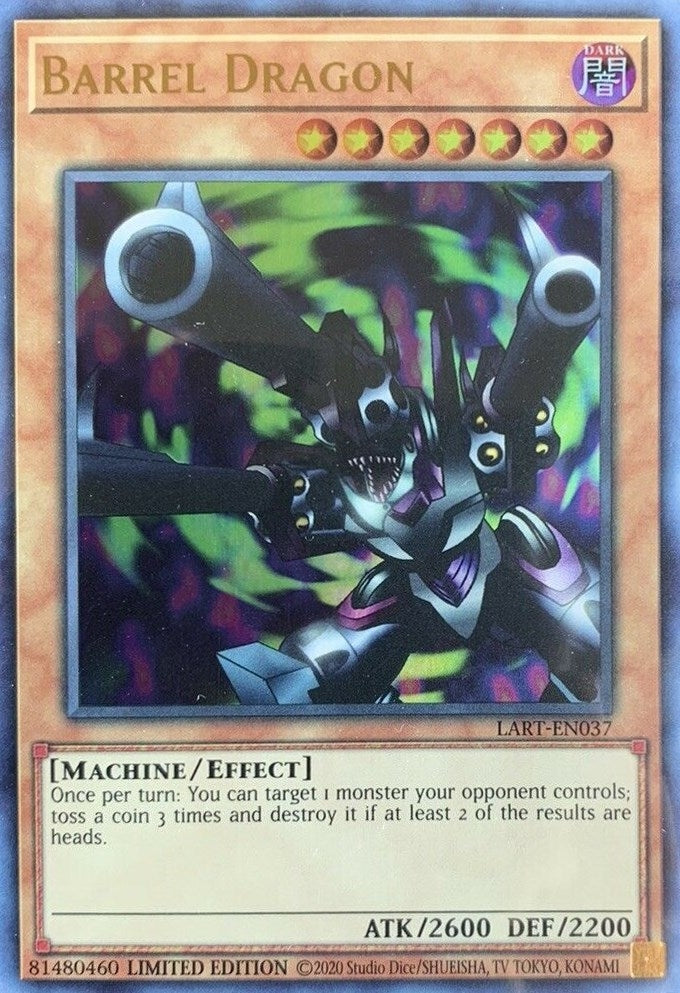 Barrel Dragon (37) (LART) - YuGiOh Single