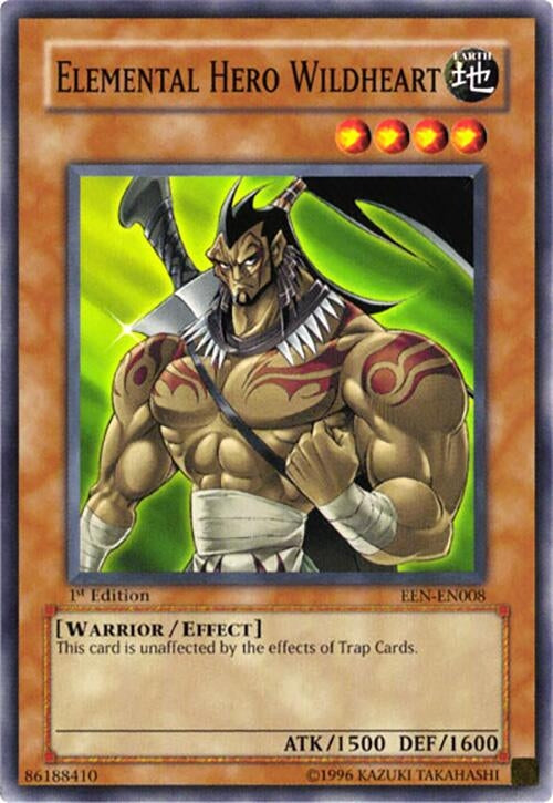 Elemental Hero Wildheart (8) - YuGiOh Single