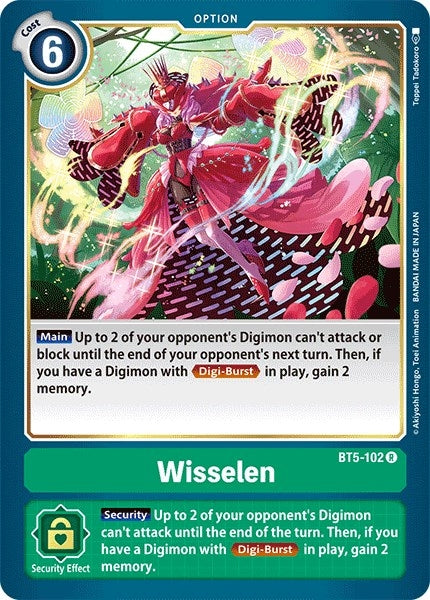 Wisselen (5102) [BT05] - Digimon Card Game Single