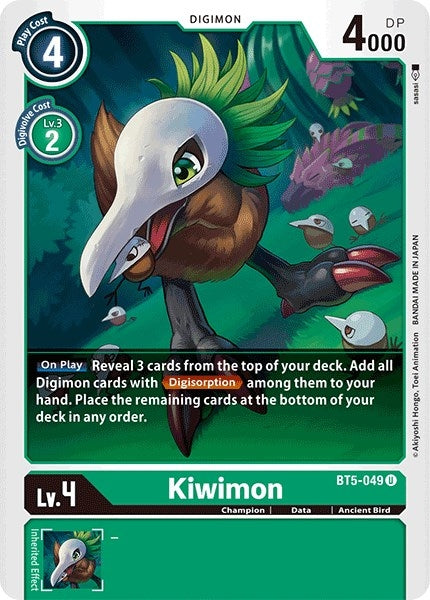 Kiwimon (5049) [BT05] - Digimon Card Game Single