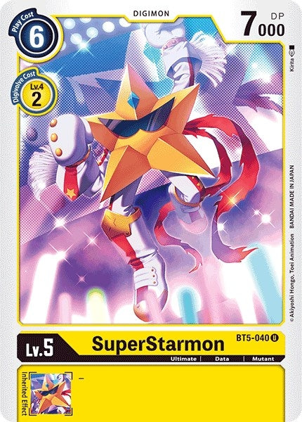 SuperStarmon (5040) [BT05] - Digimon Card Game Single