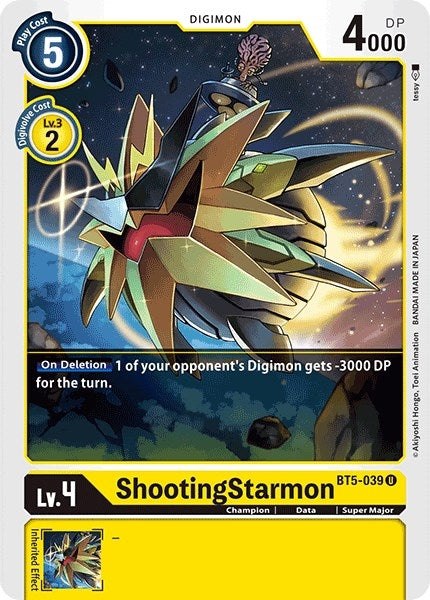 ShootingStarmon (5039) [BT05] - Digimon Card Game Single