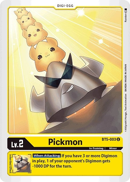 Pickmon (5003) [BT05] - Digimon Card Game Single