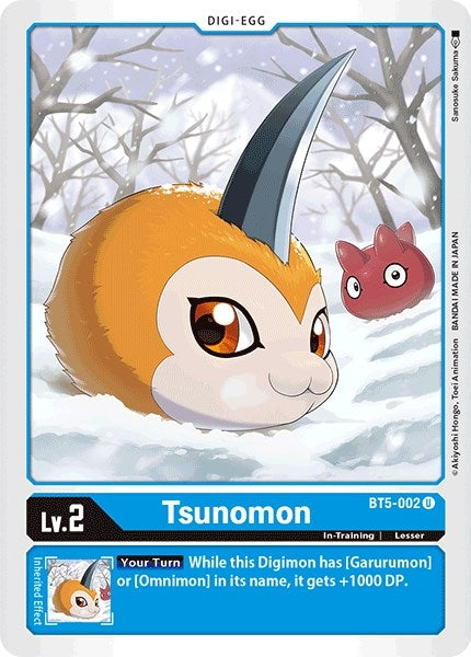 Tsunomon (5002) [BT05] - Digimon Card Game Single