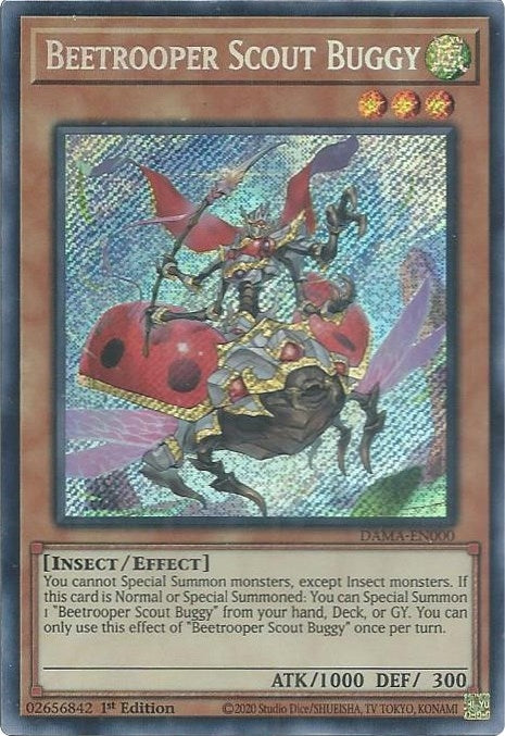 Beetrooper Scout Buggy (0) (DAMA) - YuGiOh Single
