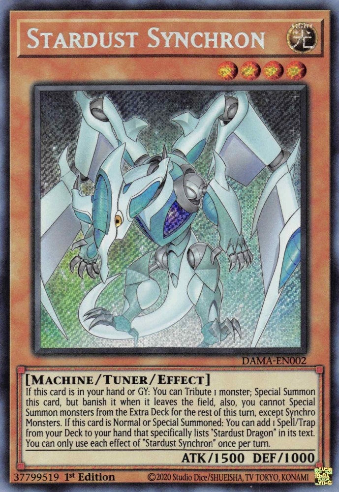 Stardust Synchron (2) (DAMA) - YuGiOh Single