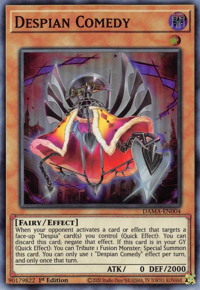 Despian Comedy (4) (DAMA) - YuGiOh Single