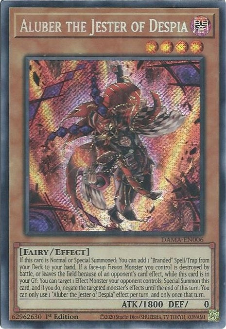 Aluber the Jester of Despia (6) (DAMA) - YuGiOh Single