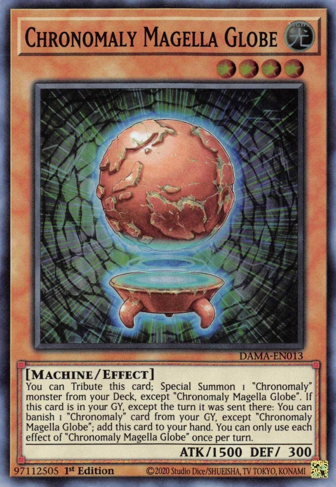 Chronomaly Magella Globe (13) (DAMA) - YuGiOh Single