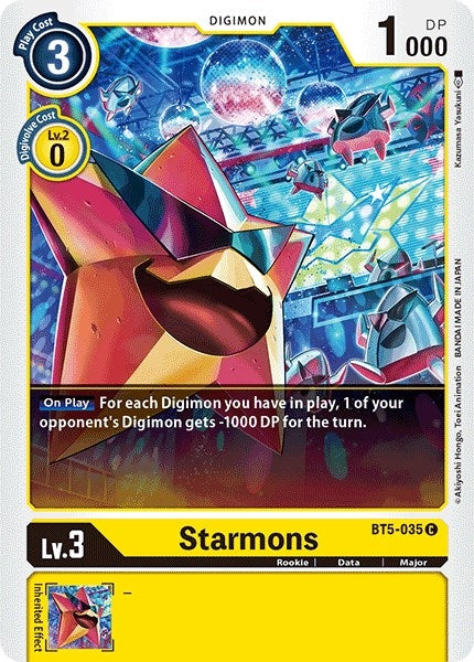 Starmons (5035) [BT05] - Digimon Card Game Single