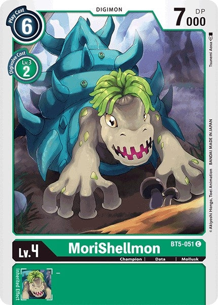 MoriShellmon (5051) [BT05] - Digimon Card Game Single