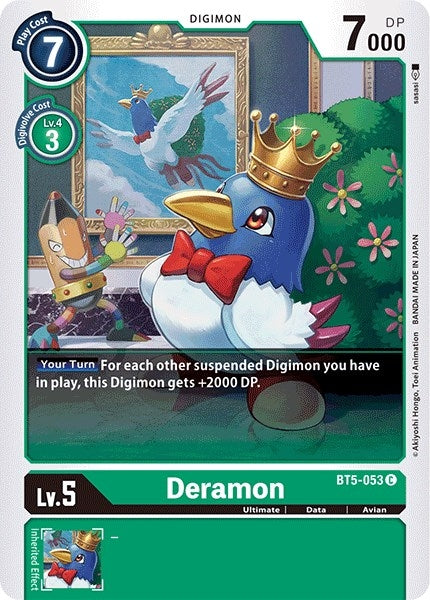 Deramon (5053) [BT05] - Digimon Card Game Single