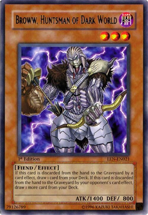 Broww Huntsman of Dark World (21) - YuGiOh Single