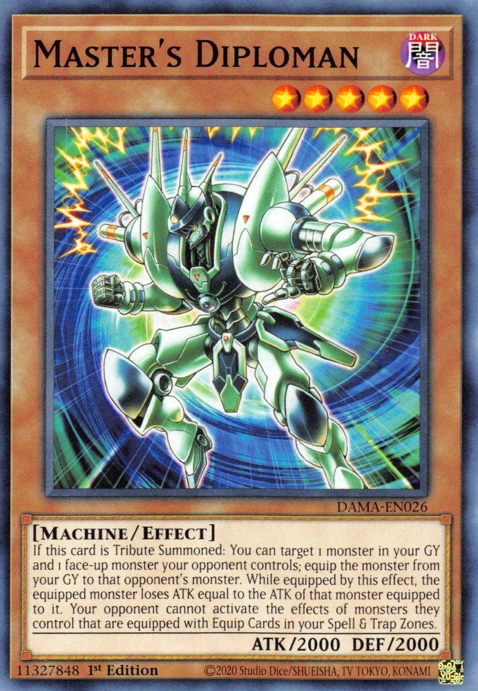 Master’s Diploman (26) (DAMA) - YuGiOh Single