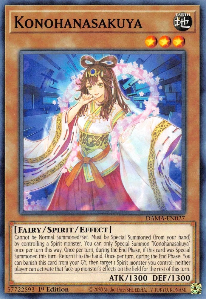 Konohanasakuya (27) (DAMA) - YuGiOh Single