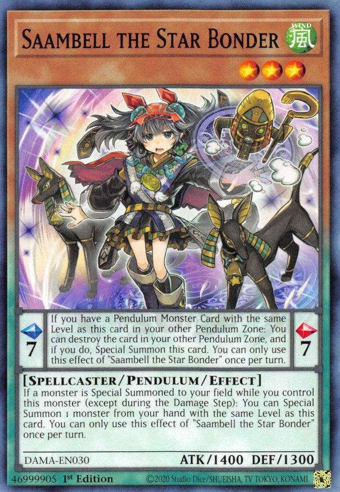 Saambell the Star Bonder (30) (DAMA) - YuGiOh Single