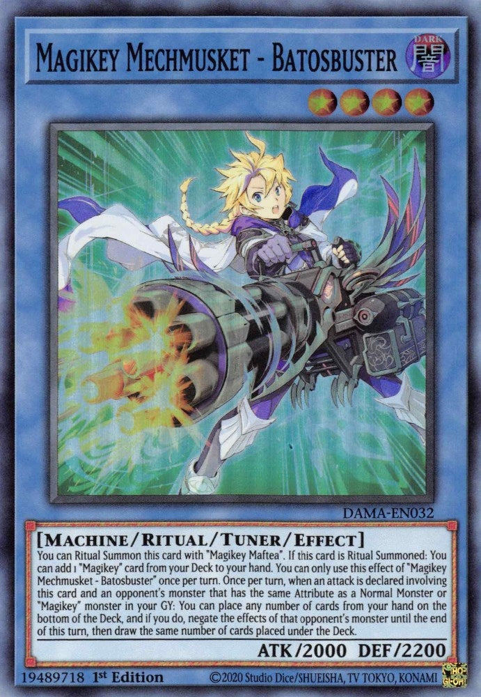 Magikey Mechmusket - Batosbuster (32) (DAMA) - YuGiOh Single