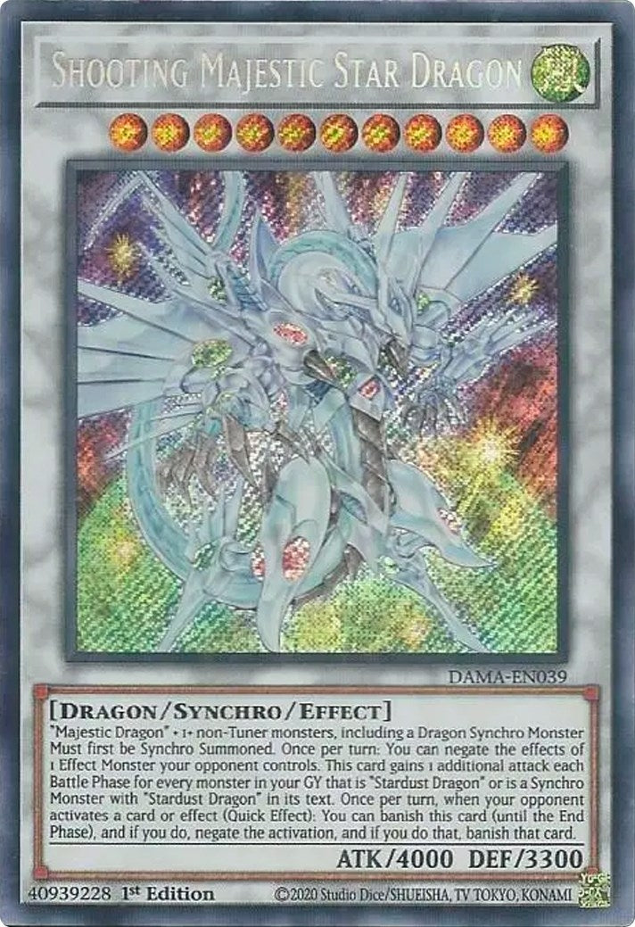 Shooting Majestic Star Dragon (39) (DAMA) - YuGiOh Single
