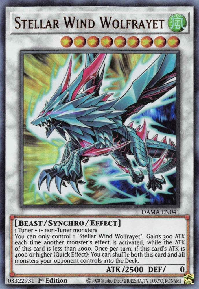 Stellar Wind Wolfrayet (41) (DAMA) - YuGiOh Single