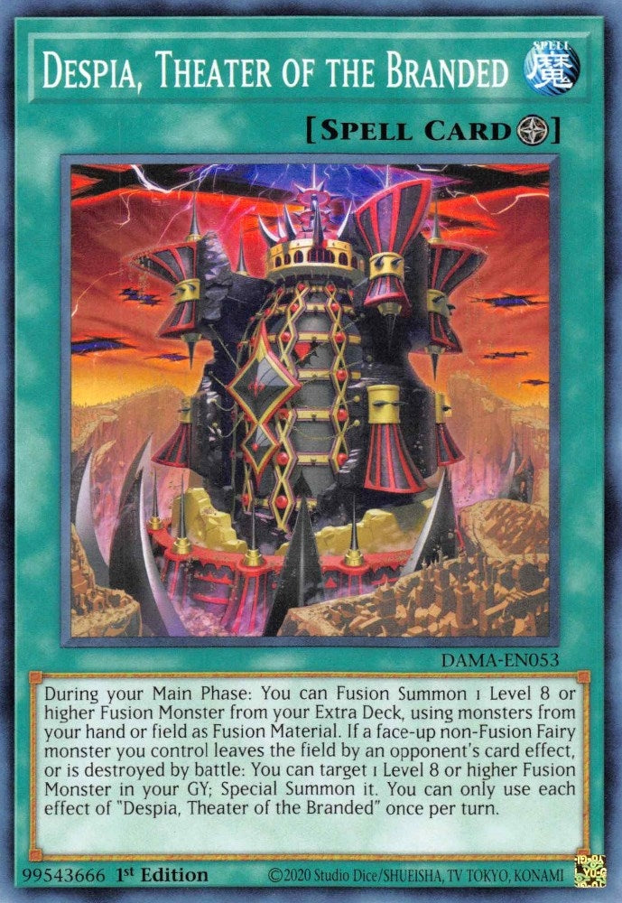 Despia Theater of the Branded (53) (DAMA) - YuGiOh Single