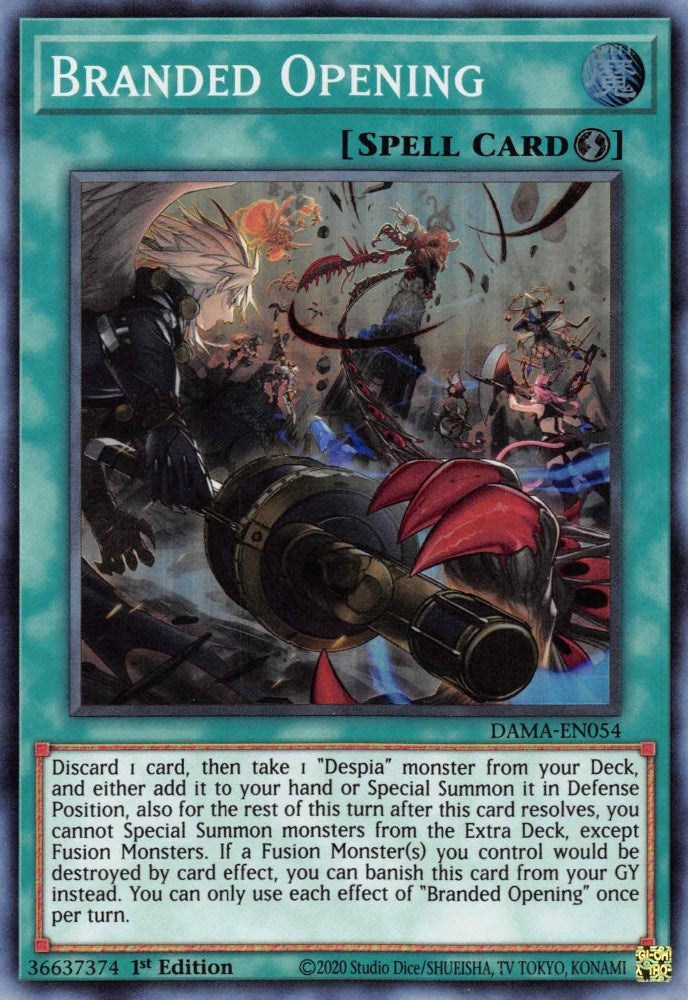 Branded Opening (54) (DAMA) - YuGiOh Single