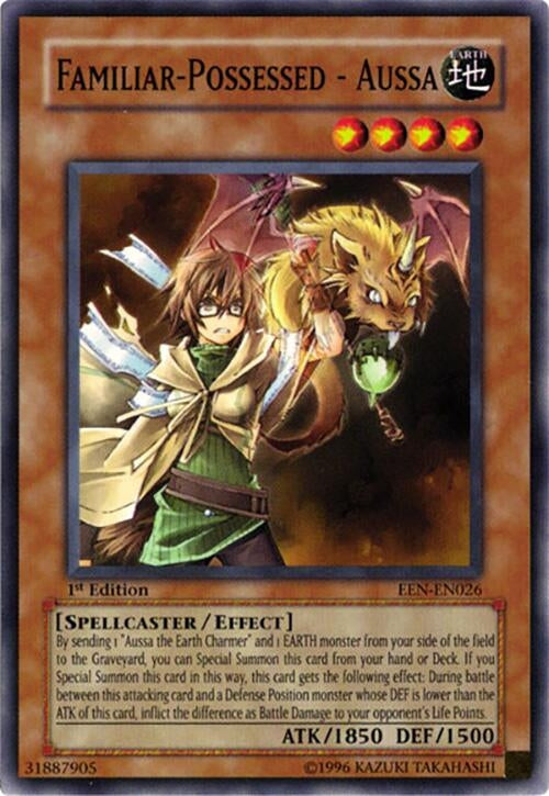 Familiar-Possessed - Aussa (26) - YuGiOh Single