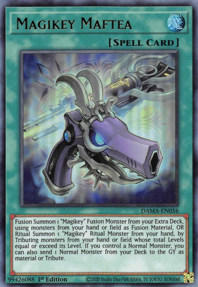 Magikey Maftea (56) (DAMA) - YuGiOh Single