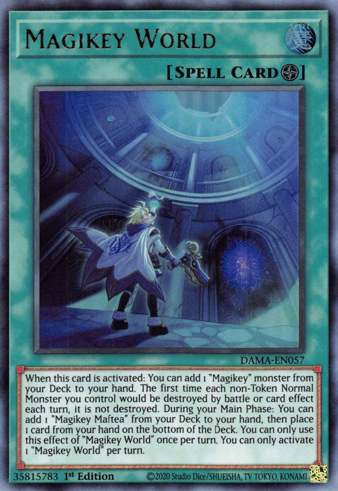 Magikey World (57) (DAMA) - YuGiOh Single