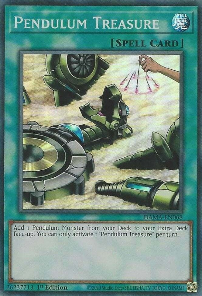 Pendulum Treasure (68) (DAMA) - YuGiOh Single