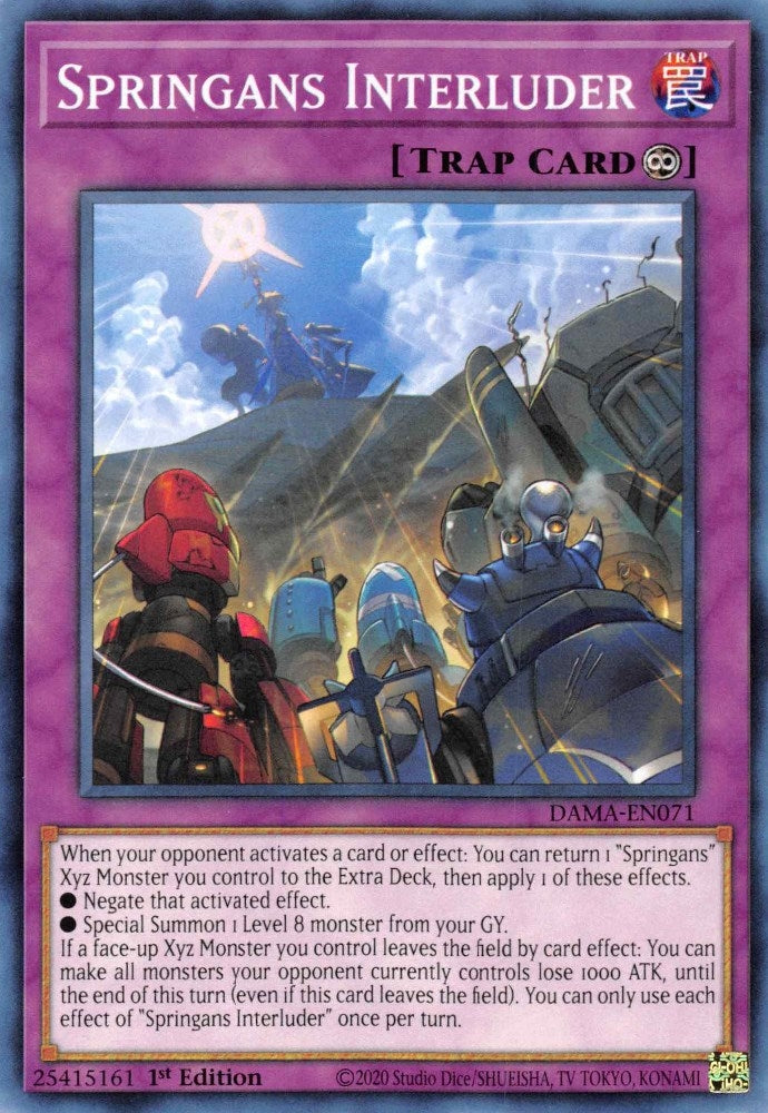 Springans Interluder (71) (DAMA) - YuGiOh Single