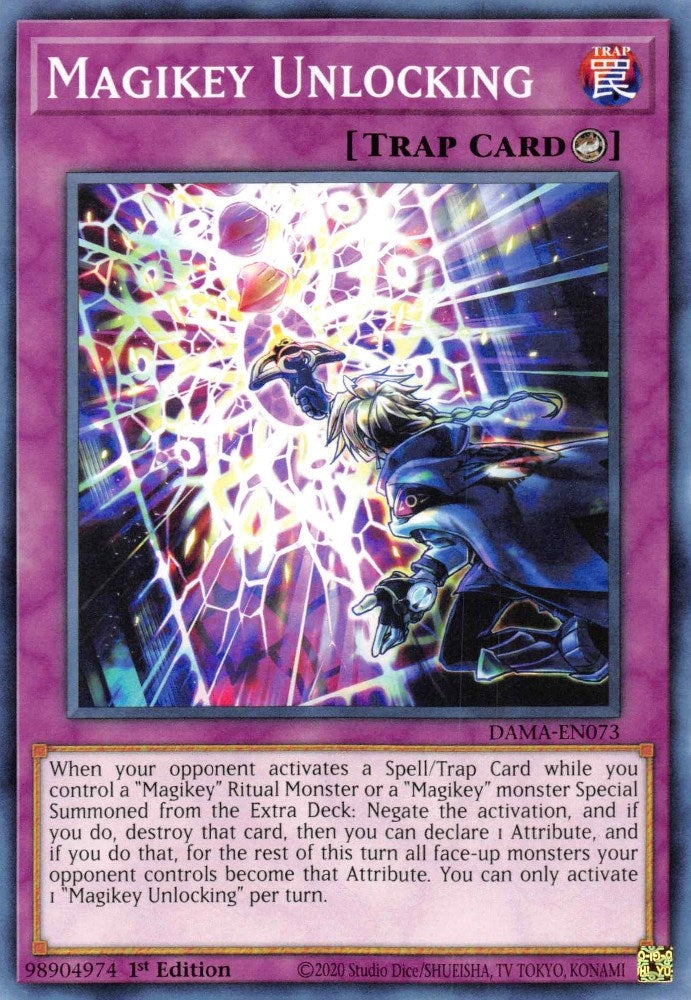 Magikey Unlocking (73) (DAMA) - YuGiOh Single