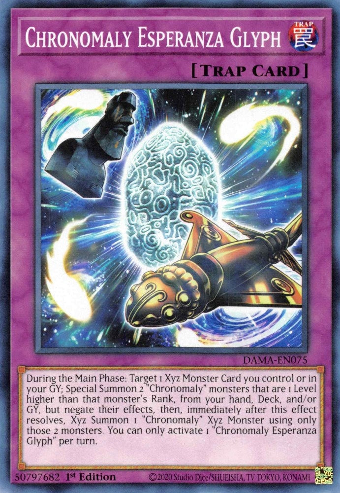 Chronomaly Esperanza Glyph (75) (DAMA) - YuGiOh Single