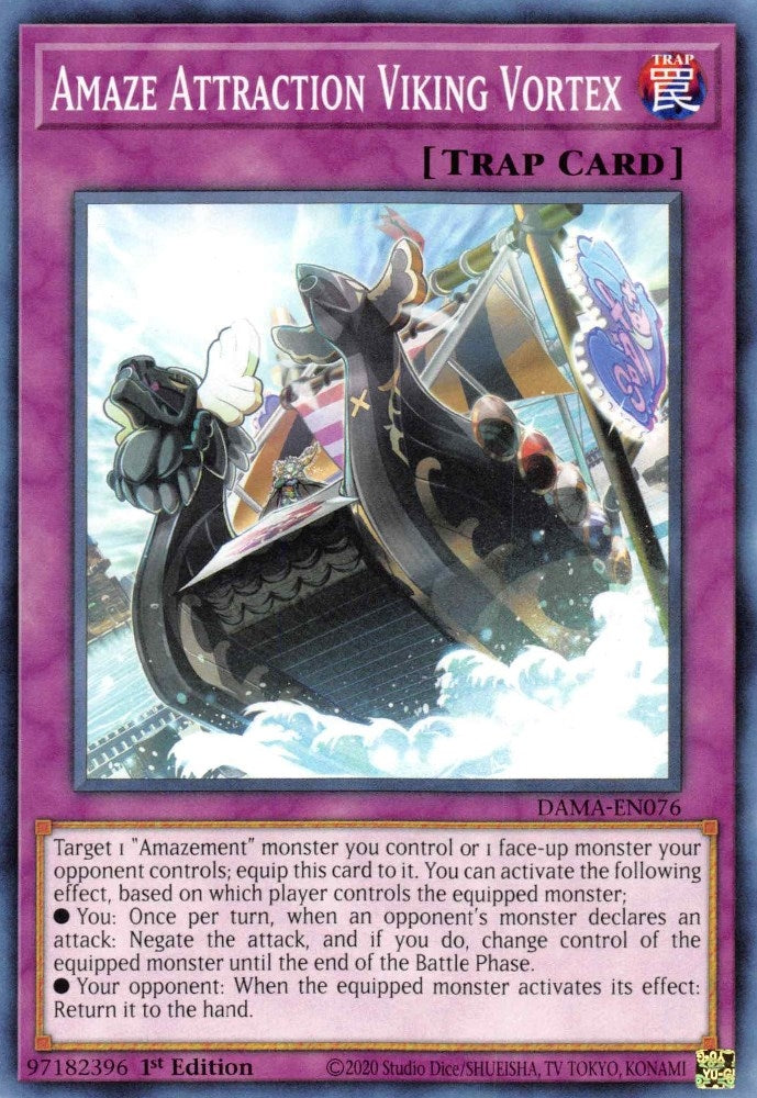Amaze Attraction Viking Vortex (76) (DAMA) - YuGiOh Single