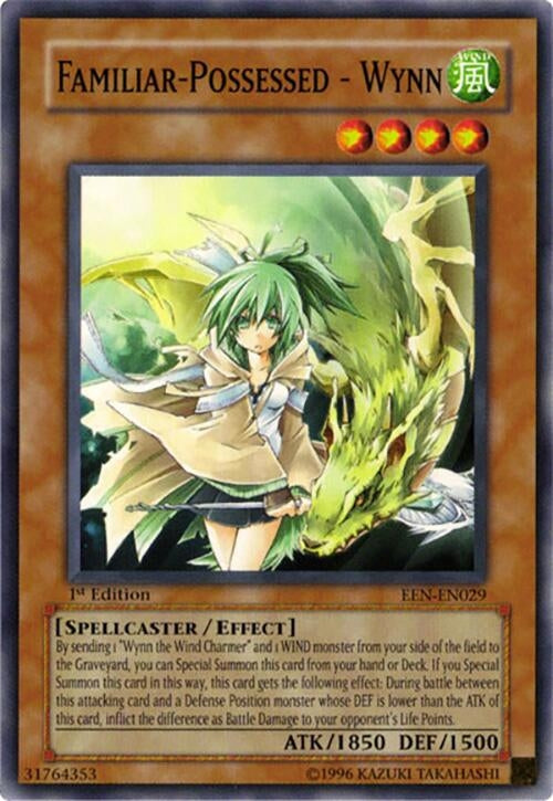 Familiar-Possessed - Wynn (29) - YuGiOh Single