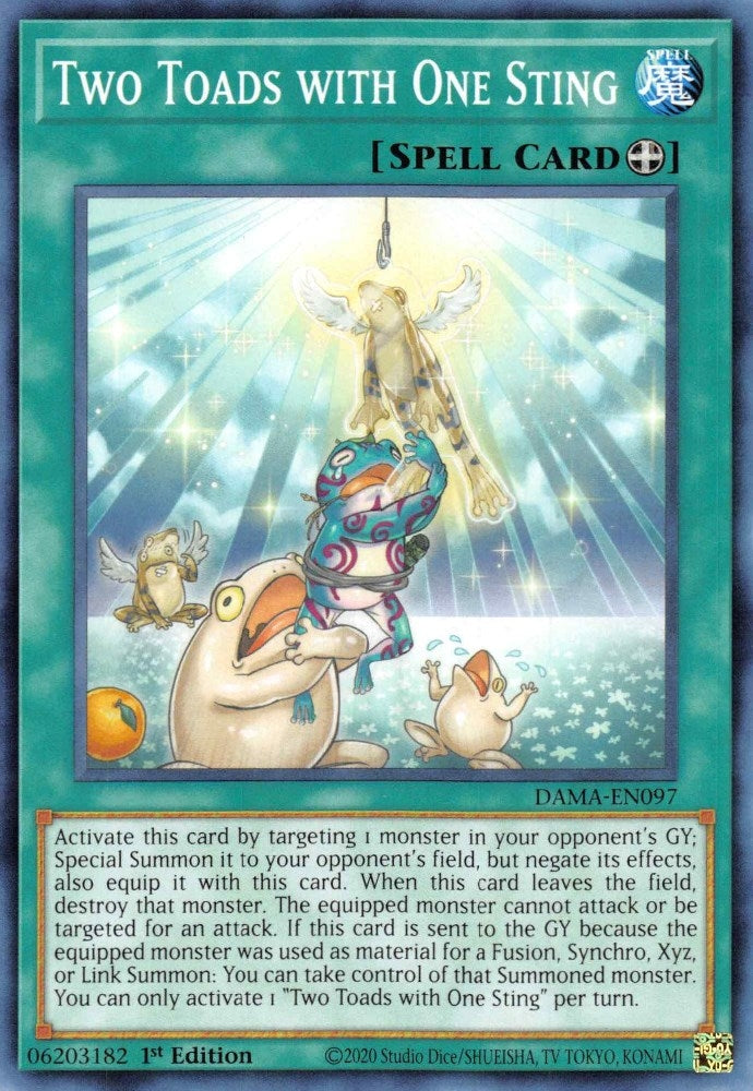 Two Toads with One Sting (97) (DAMA) - YuGiOh Single
