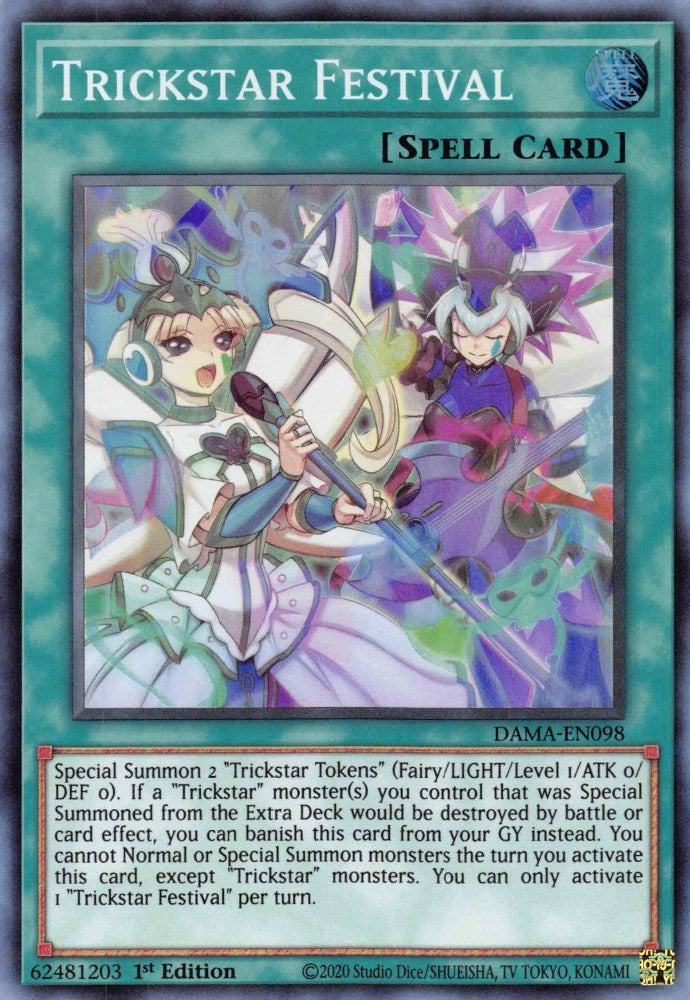 Trickstar Festival (98) (DAMA) - YuGiOh Single