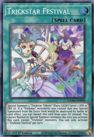 Trickstar Festival (98) (DAMA) - YuGiOh Single
