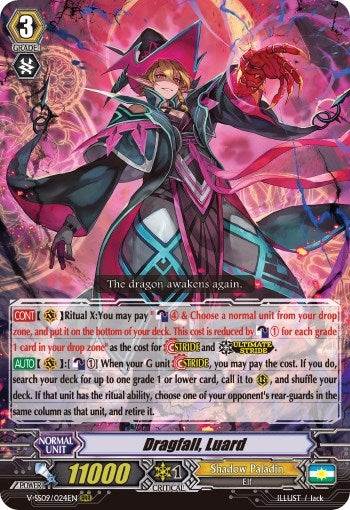 Dragfall Luard (9024) [V-SS09] - Cardfight Vanguard Single