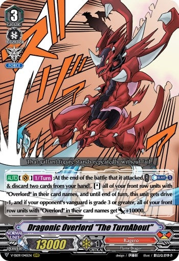 Dragonic Overlord ’The TurnAbout’ (9045) [V-SS09] - Cardfight Vanguard Single