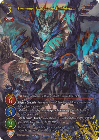 Terminus Dragon of Annihilation (Full Art) (2021) [GB02] - Gate Ruler Single