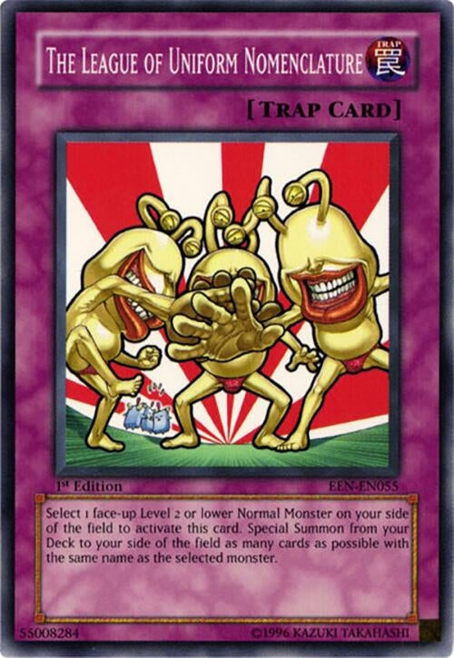 The League of Uniform Nomenclature (55) - YuGiOh Single
