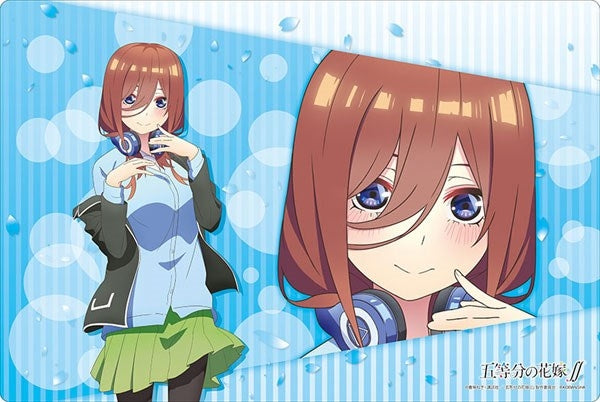 Bushiroad Rubber Mat Collection V2 Vol.37: The Quintessential Quintuplets - Miku Nakano (237) - Playmats Sealed