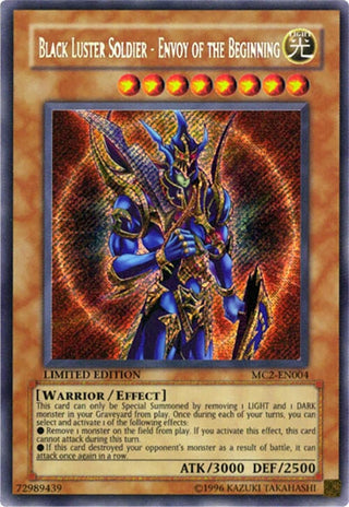Black Luster Soldier - Envoy of the Beginning (2004) - YuGiOh Single
