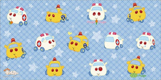 Bushiroad Rubber Mat Collection V2 Vol.57: PUI PUI Molcar - Pat Molcard & Ambulance Molcar (257) - Playmats Sealed