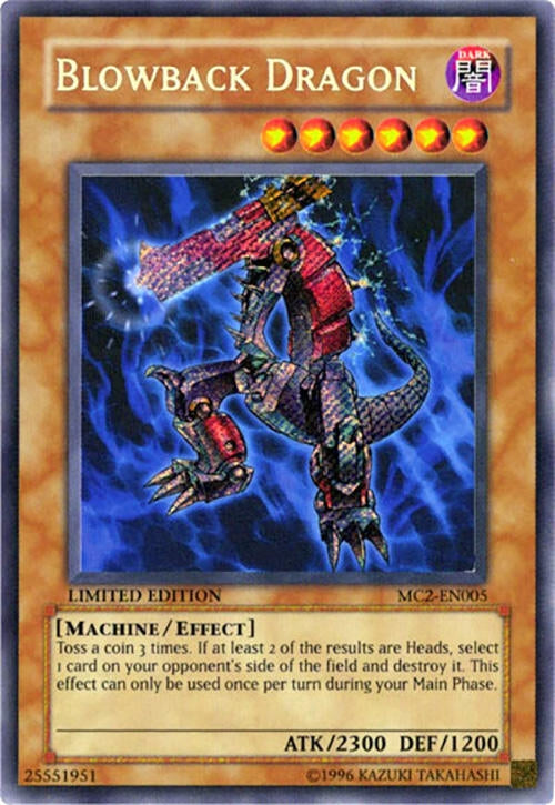 Blowback Dragon (2005) - YuGiOh Single