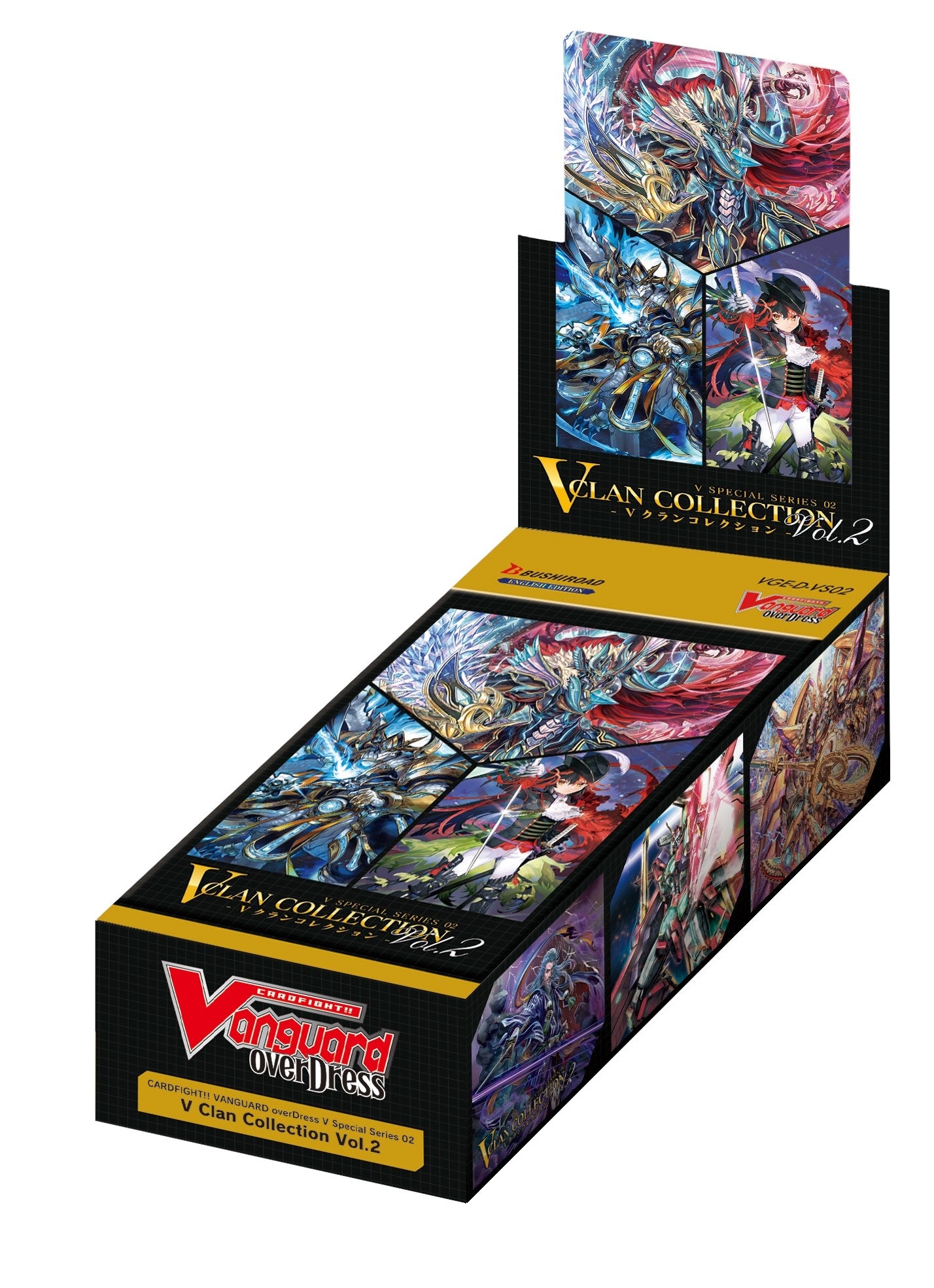 overDress V Special Series 02: V Clan Collection Vol.2 Booster Box [D-VS02] - Cardfight Vanguard Sealed