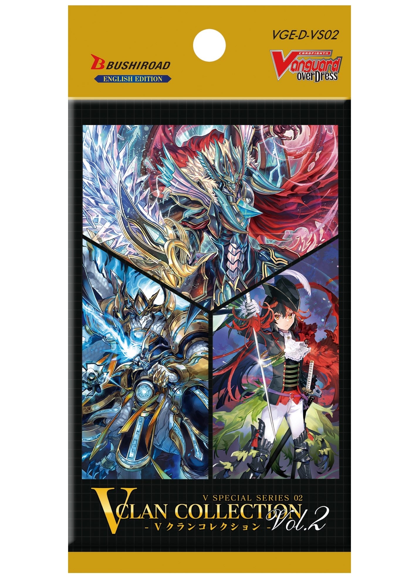 overDress V Special Series 02: V Clan Collection Vol.2 Booster Pack [D-VS02] - Cardfight Vanguard Sealed