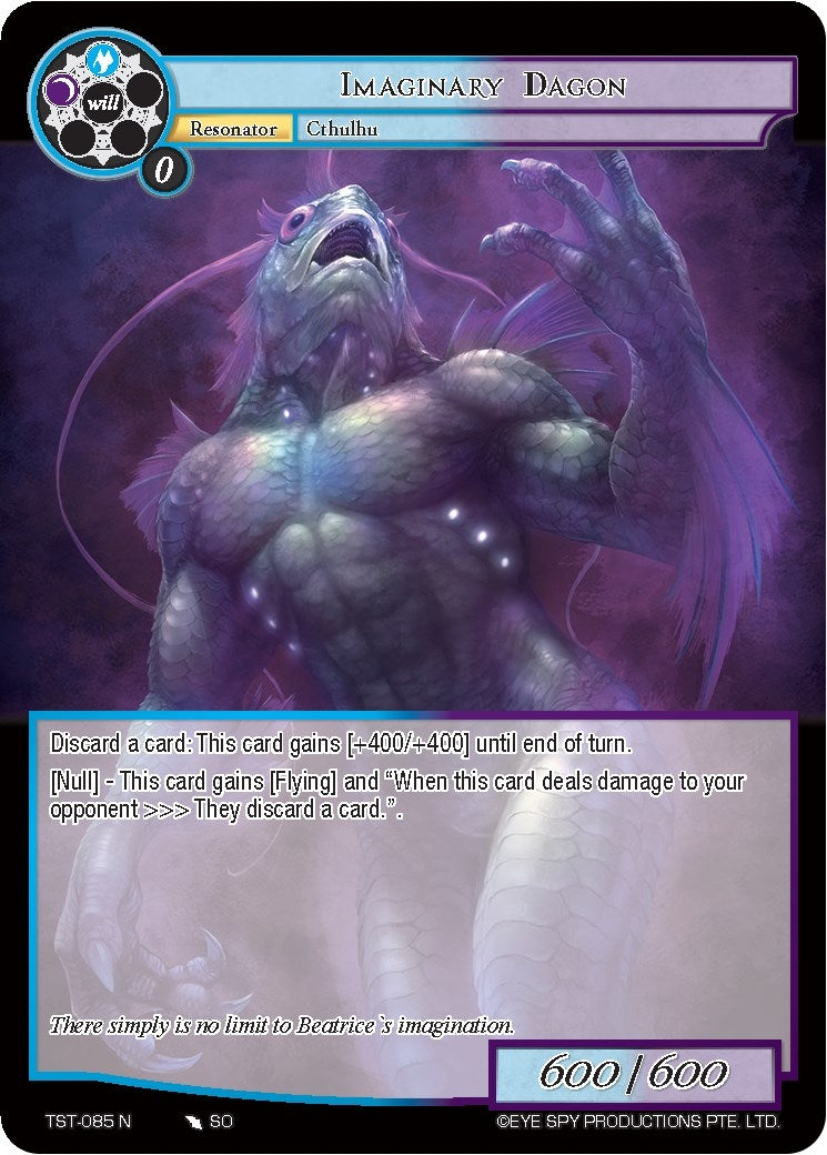 Imaginary Dagon (85) [TST] - Force of Will Single