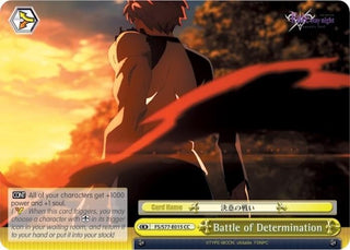 Battle of Determination (77015) [FS/S77] - Weiss Schwarz Single