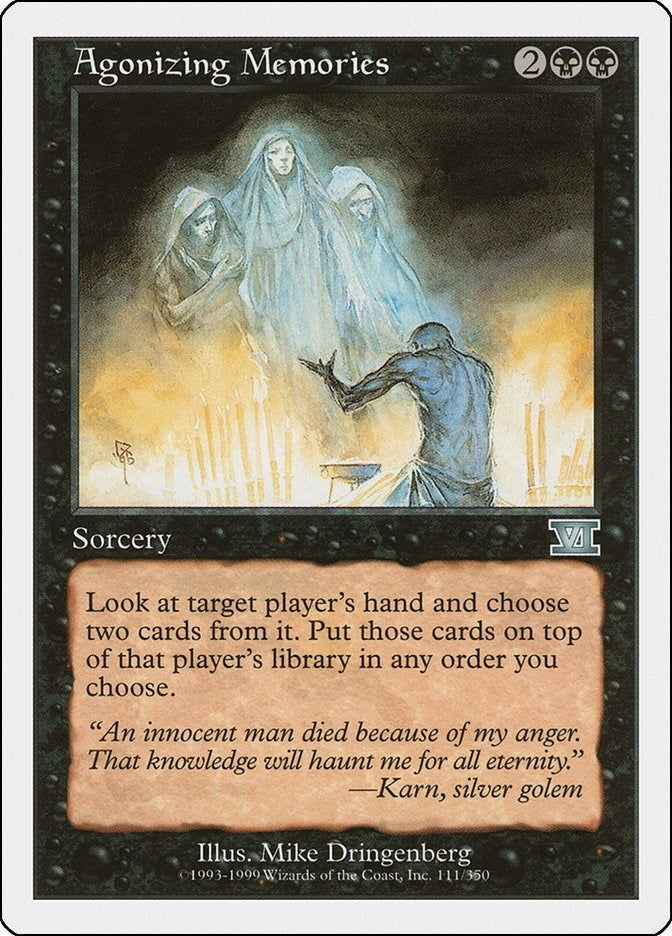 Agonizing Memories (111) [6ED] - MTG Single